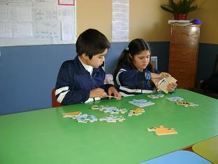 Nuestros alumnos trabajando en el proyecto